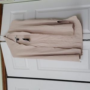 NWT Forever 21 Tan Sleeveless Sweater Cardigan, Small